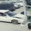 ГИБДД Иркутска опубликовала видео, на котором иномарка врезается в магазин