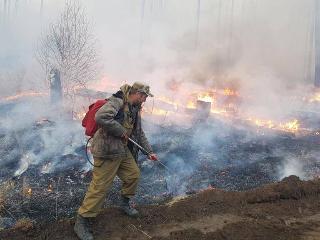 24 лесных пожара потушили в Иркутской области за сутки