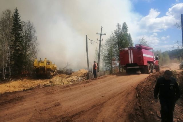 Количество пожаров в Иркутской области выросло по сравнению с прошлым годом