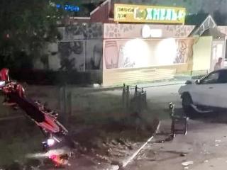 Двое юных мотоциклистов из Братска протаранили два автомобиля