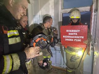 Здание поликлиники горело в Усть-Куте