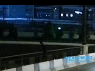 В Иркутске видеокамера зафиксировала падение мужчины с Глазковского моста