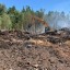 Последние очаги пожара ликвидировали на свалке в поселке Магистральном спустя месяц