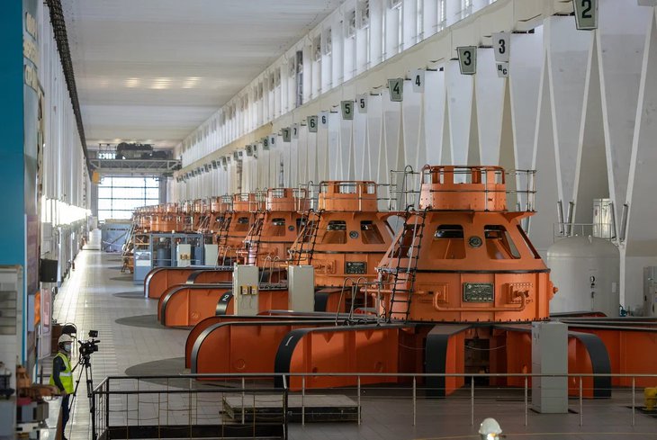 En+ Group завершила демонтаж рабочего колеса гидроагрегата №4 на Братской ГЭС