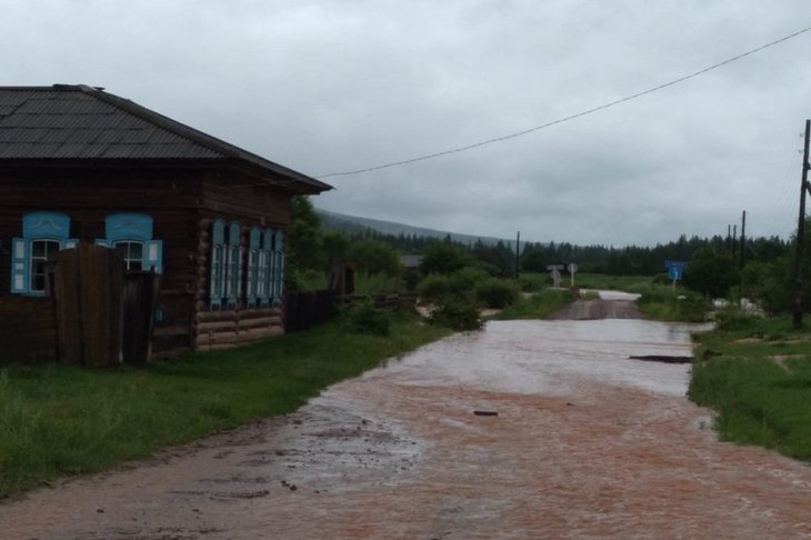 Два муниципалитета Жигаловского района оказались изолированными из-за сильных дождей