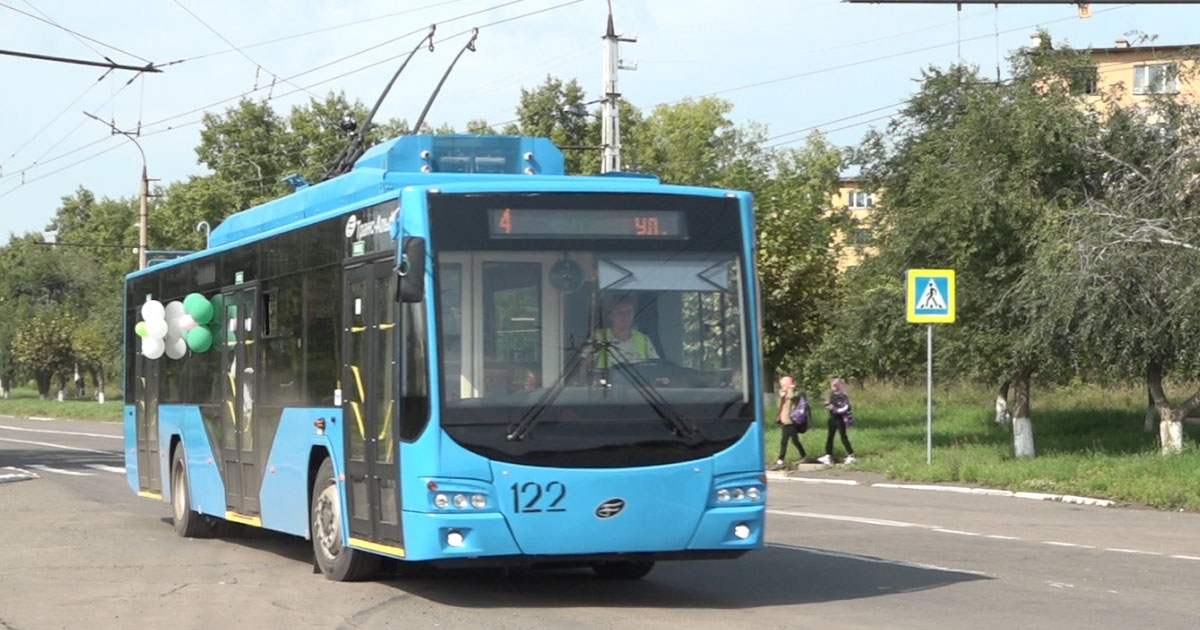 20 новых троллейбусов должны поступить в Братск к декабрю этого года