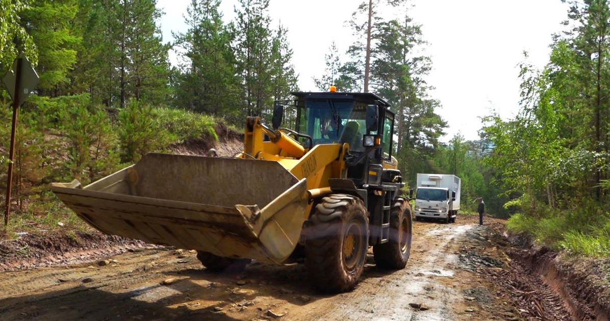 В Братске идёт восстановление дорог к дачным кооперативам