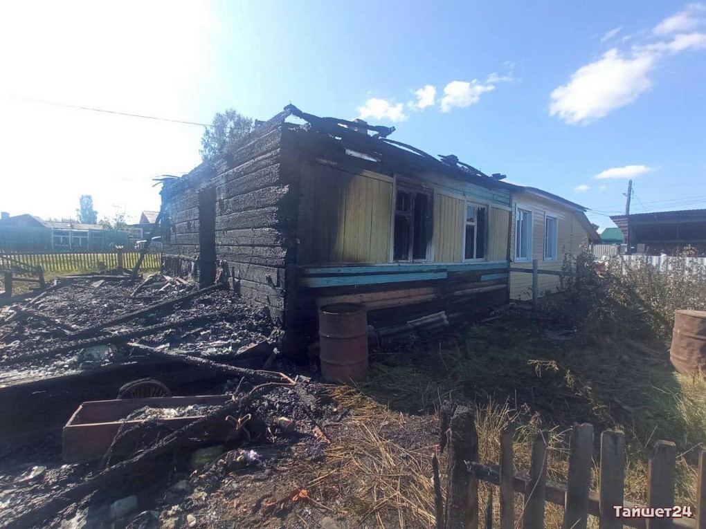 В Иркутской области 2-летний малыш погиб на пожаре