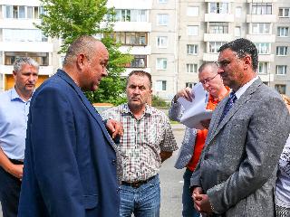 В избирательном округе депутата Алексея Колмакова завершается благоустройство дворовых территорий