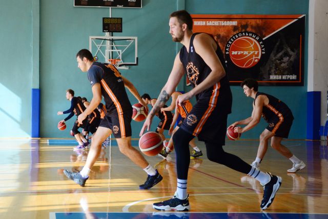 Баскетбольный «Иркут» начал подготовку к новому сезону