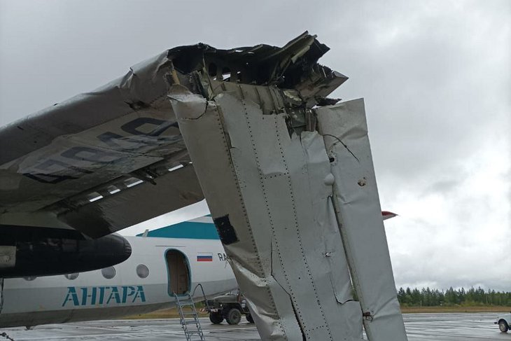 В авиакомпании «Ангара» прокомментировали аварийную посадку Ан-24 в Усть-Куте