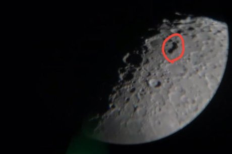 Падение метеорита на Луну зарегистрировали в иркутском планетарии