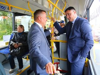 34 новых автобуса НЕФАЗ вышли на линию в Иркутске