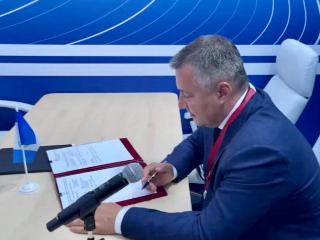 Правительство Иркутской области подписало соглашение с ООО "Водоходъ"