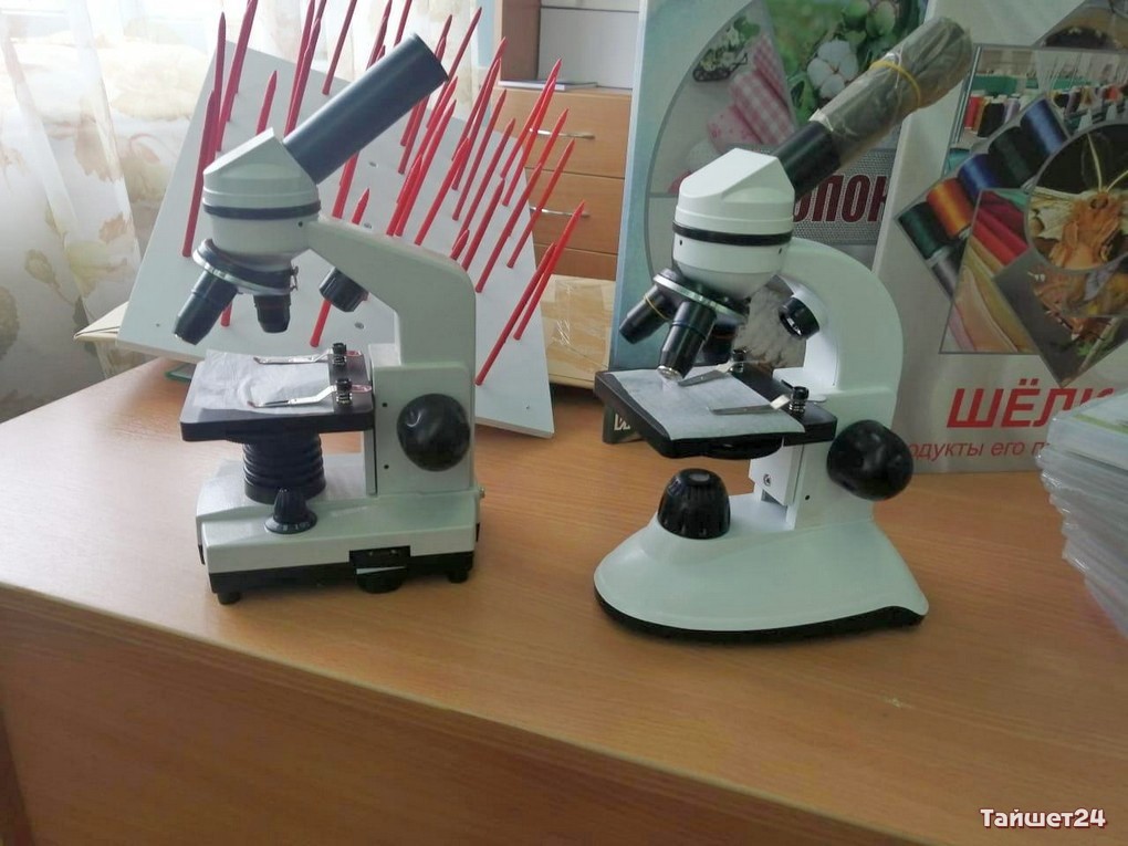 Шиткинская школа победила в конкурсе и получила новое оборудование для кабинета биологии