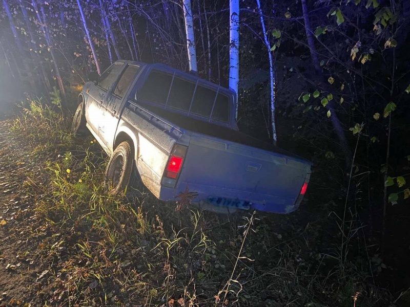 Лишенный прав водитель на пикапе врезался в дерево и погиб в Заларинском районе