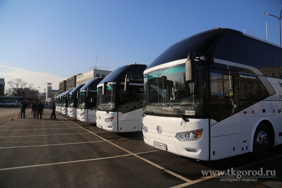 Маршрут «Братск-Иркутск» будут обслуживать три новых автобуса GOLDEN DRAGON