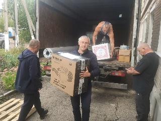 Гуманитарную помощь доставили из Иркутской области в Кировск