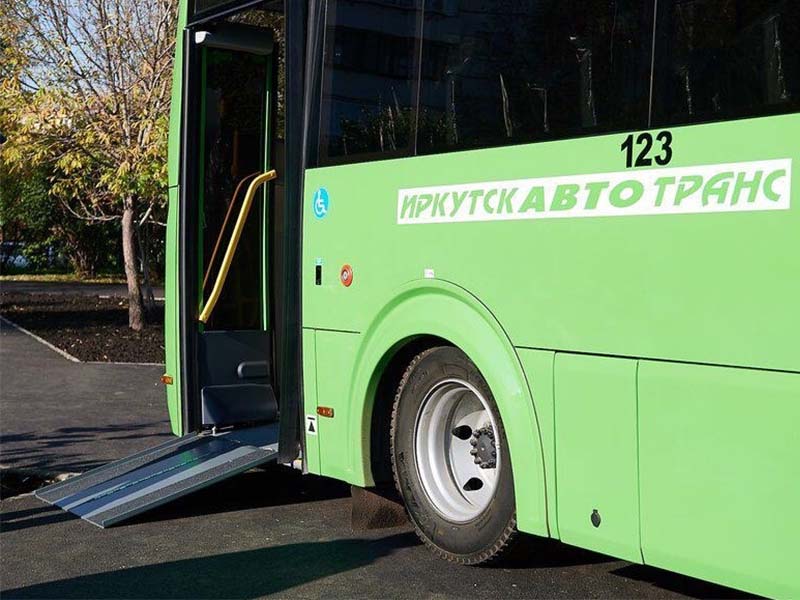 Два новых автобуса поступили в Иркутск по программе «Доступная среда»
