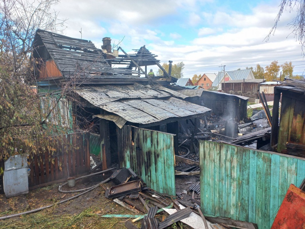 С начала сентября в Братске и Братском районе произошло 26 пожаров в жилых домах, один человек погиб