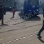 Трамвай горел на перекрестке Павла Чекотова в Иркутске