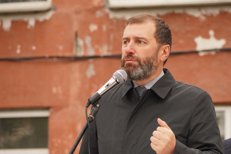 Игорь Кобзев и Александр Ведерников поддержали первых мобилизованных жителей Приангарья