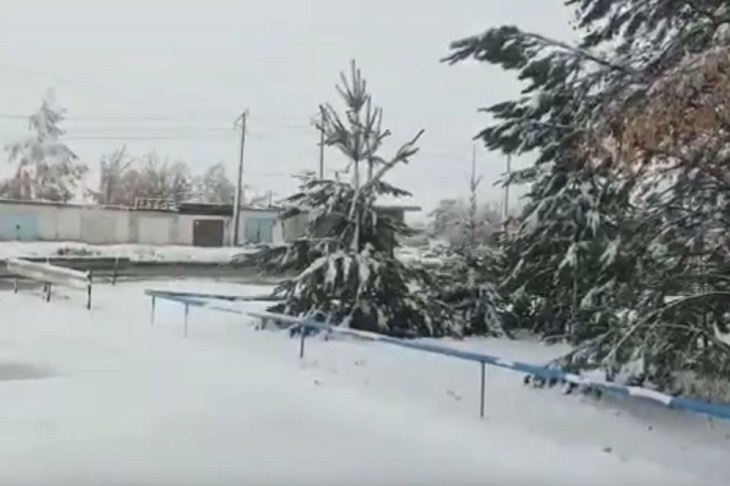 В 17 населенных пунктах Тайшетского района отключили электроэнергию из-за снега