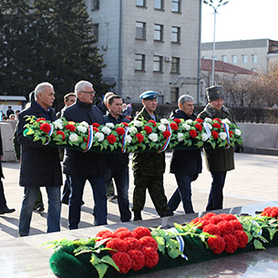 В Иркутске прошел посвященный Дню военного разведчика торжественный митинг