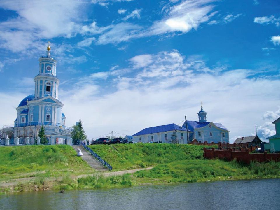 Храм Казанской иконы Божией Матери в Тельме - самая необычная церковь Иркутской области