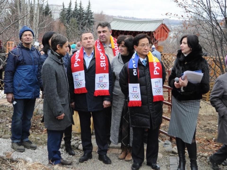 Первый в России Корейский сад открылся в ИГУ