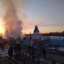 В Иркутске сгорел ледяной городок «Хрустальная сказка». Фото 1