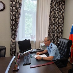 Первый заместитель Восточно-Сибирского транспортного прокурора Андрей Сивокин провел личный прием  ж