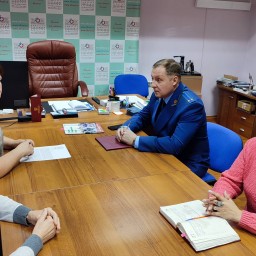 Байкало-Ангарский транспортный прокурор Сергей Цедрик провел прием жителей г. Иркутска с ограниченны