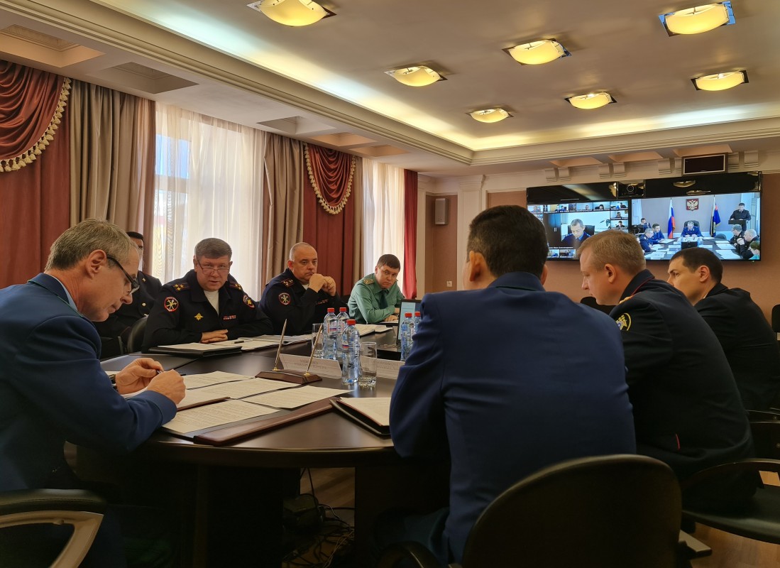 В Восточно-Сибирской транспортной прокуратуре на координационном совещании руководителей правоохрани