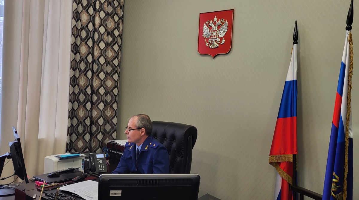 Исполняющий обязанности Восточно-Сибирского транспортного прокурора Андрей Сивокин провел прием руко