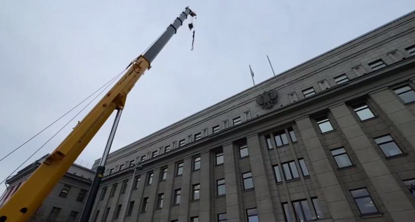 В Иркутской области установили Знамя Победы