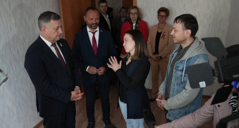 Губернатор распорядился благоустроить двор у новых домов для переселенцев в Иркутске