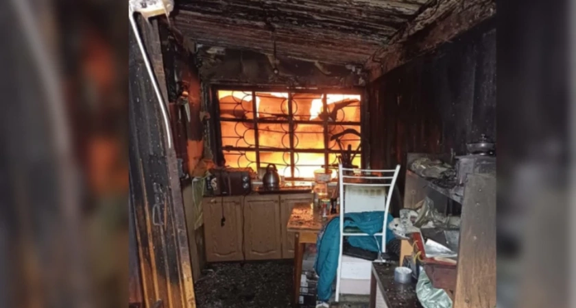 В Иркутской области женщина спасла внучку из пожара