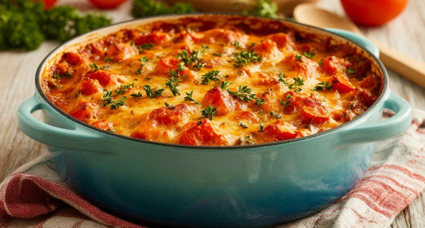 Изумительная запеканка «три в одном» - сделаем вкусный ужин за 30 минут