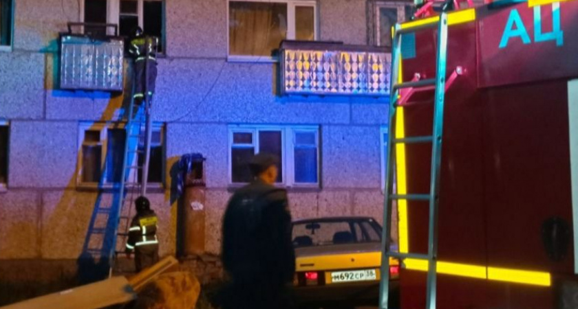 В Иркутской области пожилой мужчина стал жертвой пожара