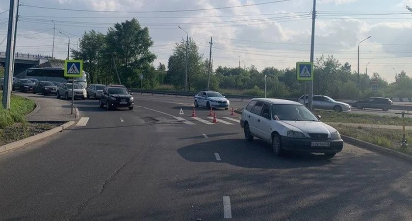 В Иркутске подросток на самокате пострадал при пересечении пешеходного перехода