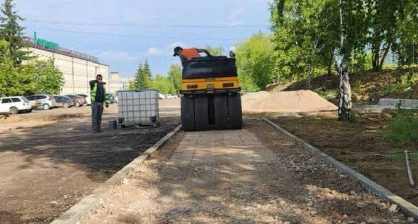 В Иркутске обновляют парки и общественные пространства