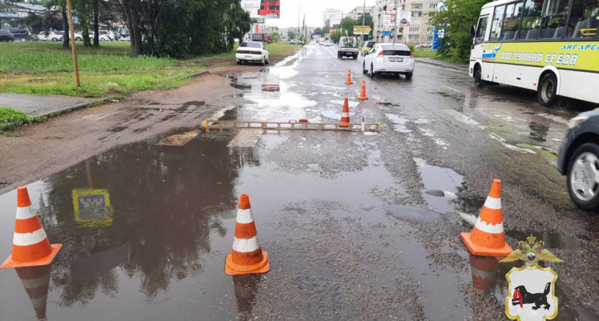 В Иркутской области юный водитель "Тойоты" травмировал пешехода на переходе