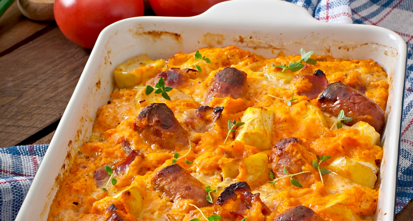 Ленивая запеканка с фрикадельками: вкус ресторанный, а хлопот — ноль 