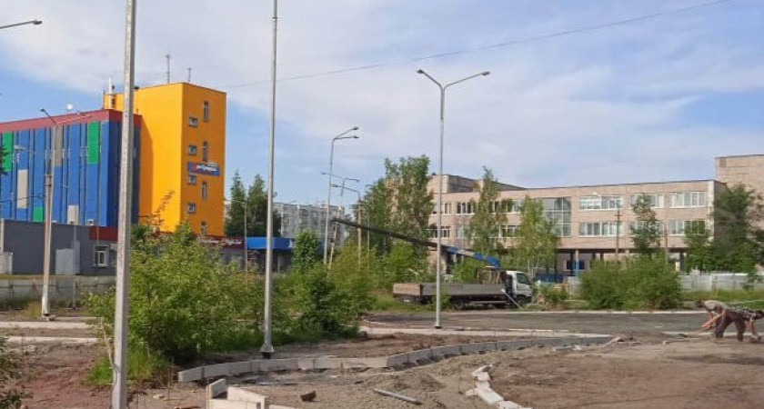 В одном из городов Иркутской области обновляют шесть общественных территорий
