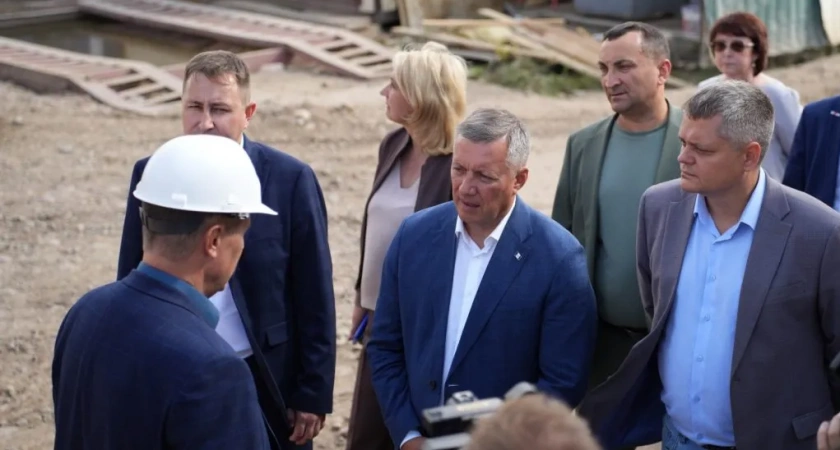 В Иркутской области продолжается строительство новой школы на 1275 мест