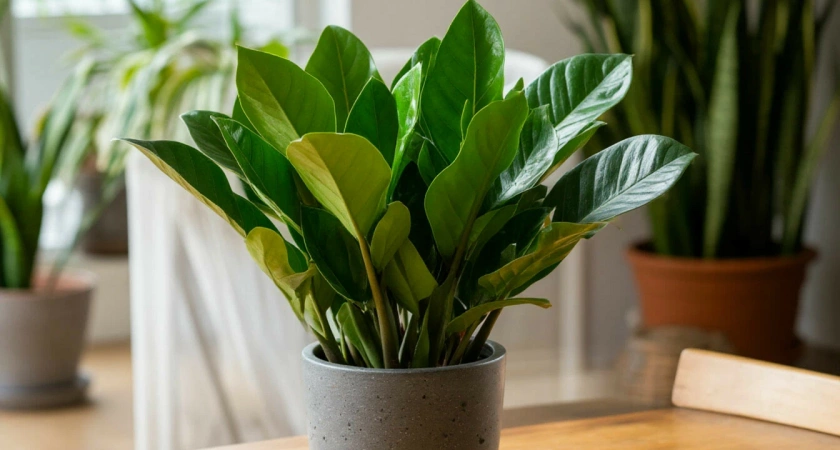 Для наращивания листьев замиокулькасу — необходимо: 1 гр. на литр — и суккулент мощнее баобаба