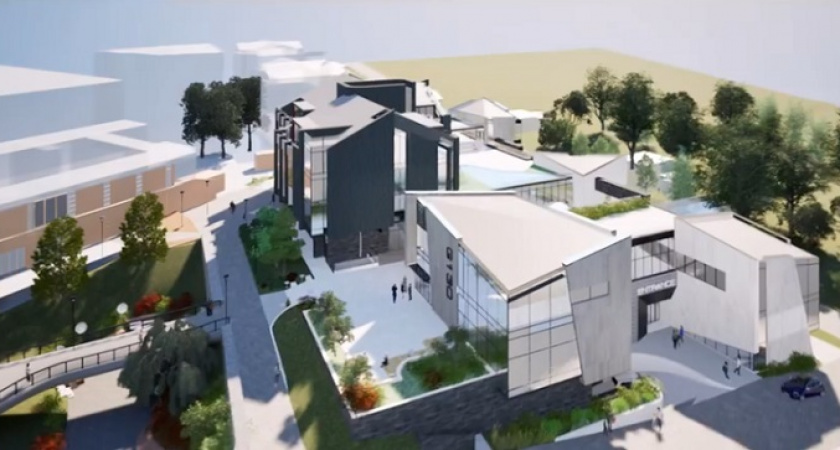 Иркутские урбанисты разработали проект гостиницы с всесезонным крышным бассейном