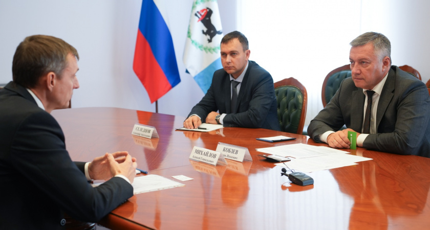 Цифровизация Приангарья: Игорь Кобзев и руководство "МегаФона" обсудили ликвидацию цифрового разрыва в регионе
