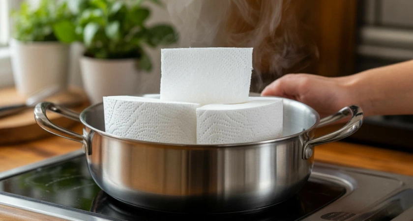 Кипячу туалетную бумагу — и все, угощение на 3 дня готово: понравилось всем соседям